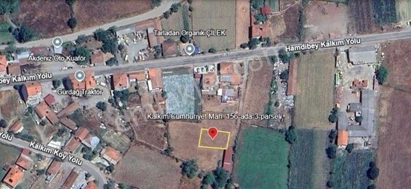 Çanakkale Kalkım'da 372 M2 Konut İmarlı Satılık Arsa