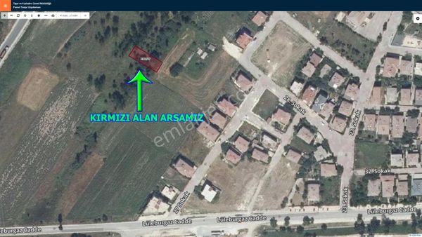 İmarlı İfrazlı Arsa Hemen İnşaat Yapılabilir