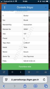 Satılık İmarlı Yazlık Arsası