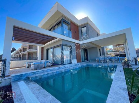 Villa Tv'den, Özel Havuzlu, Deniz Manzaralı Hamam Saunalı Villa