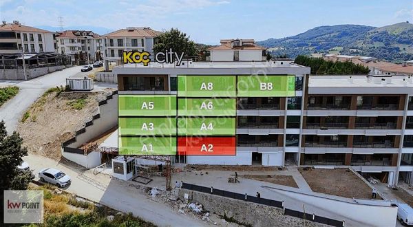 Kw Poınt Serdivan'da Şehir Manzaralı Lüks 3+1 Daire