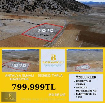 Emsalsiz Rakam Süper Fırsat 5036m2 Tarla