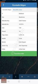 Hçk Gayrimenkul'den Sahil Yenicede Deniz Manzaralı Arazi