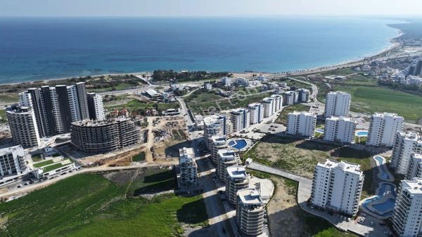 İskele Long Beach'te Park Residence'da Muhteşem Tatil Evi