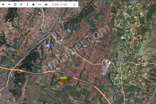 Lüleburgaz Hamitabat'ta Yatırıma Uygun 3702 M2 Tarla