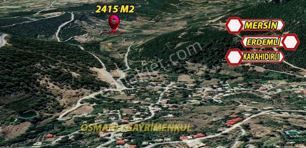 Erdemli Karahıdırlı Da Satılık 2415 M2 Parsel