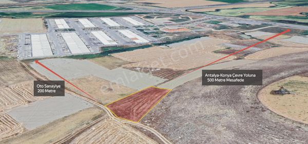 Geleceğin Yatırımı! Seydişehir Alaylar İki Mahallesi’nde 2716 M² Tarla – Sanayi Bölgesine Komşu