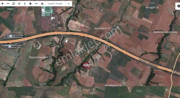 Lüleburgaz Hamitabat'ta Yatırıma Uygun 11.903 M2 Arazi