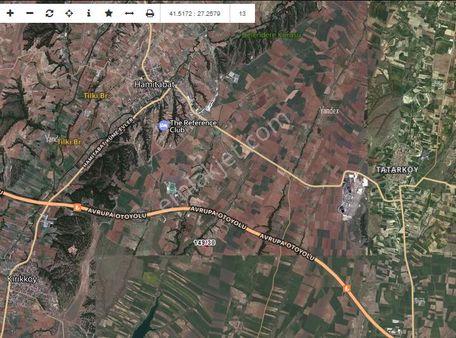 Lüleburgaz Hamitabat'ta 10804 M2 Yatırıma Uygun Arazi