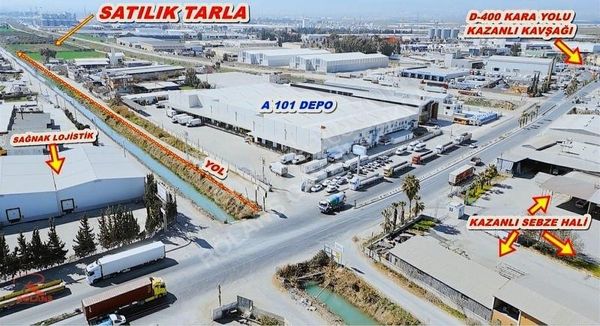 D-400 Kara Yoluna 250 M Mesafede S. Hava Deposune Garaja Uygun