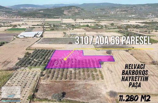 Aliağa Barboros Hayrettin Paşa'da Satılık 11.280 M2 Tarla