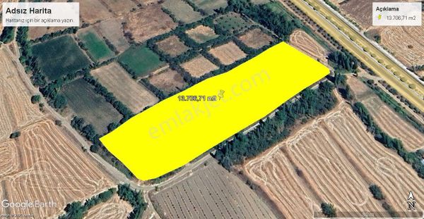 Antalya-denizli Asfaltına Sıfır Harika Üstü Tarla