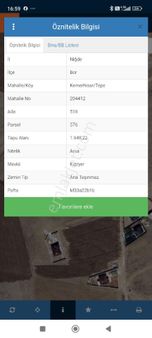 Niğde Bor Kemerhisar/tepe Mevkii Satılık Arsa