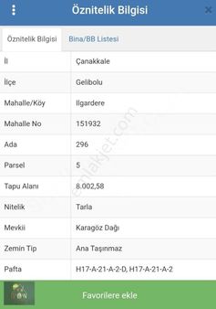 Bogaz Manzaralı Satılık Zeytinlik