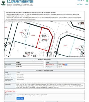 İkoniyum'dan İstiklalde 658 M2 Köşe 3 Kata İmarlı Arsa