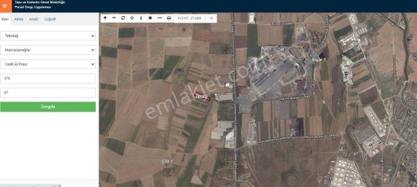 Yatırımlık Sanayi İmarlı Arazi M.ereğlisi