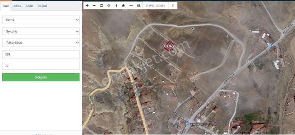 Tatköyde 2 Kat İmarlı Konya Manzaralı Arsa