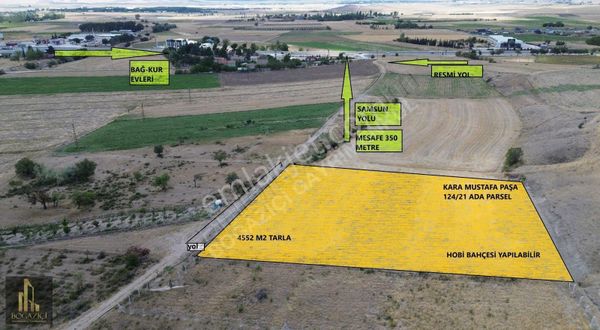 Boğaziçi Emlak'tan Bağkur Evleri Arkası 4.5 Dönüm Bahçe