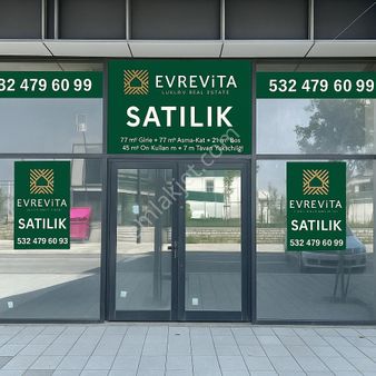 Cadde Cephe Hastane Karşısı Satılık Dükkan 143m2 (asma Hariç)