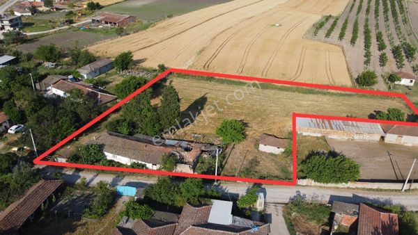 Manyas Çakırca Mahallesin'de Satılık 3.942 M2 Evimiz Ve Arsası