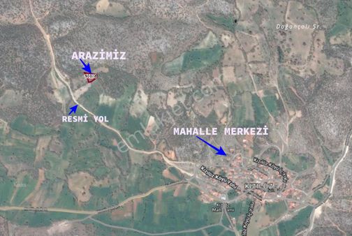 Balıkesir Dursunbey 'de 1.306 M2 Köye Yakın İlçeye Yakın Arazi