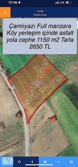 Atakum Çamlıyazı Full Deniz Manzaralı 1150m2 Satılık Tarla