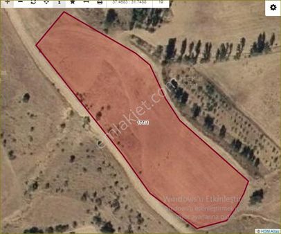 Konya Seydişehir Taraşçı M. .satılık Tarla 5303 M2 Kahrar Mevkisi Yolu Var