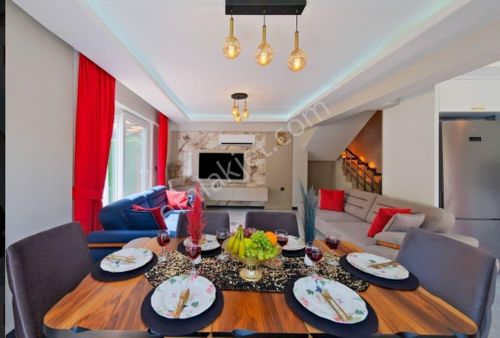 Fethiye Karagedıkte Satılık Fırsat Kupon 4+1 Müstakil Havuzlu Eşyali Villa