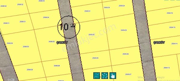 Çam Köyün De 777m2 Parsel