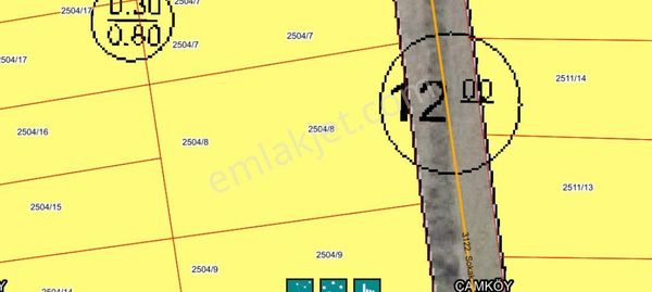 Çam Köy De 1174 M2 Parsel