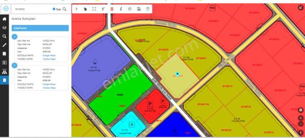 Turyaptan Bağlum Mah Karşıkaya 402 M2 16 Kat İmarlı Arsa