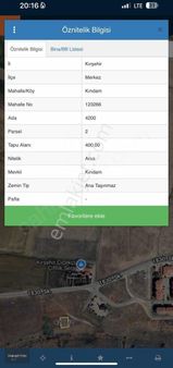 Emlakyumdan Kındam'da Yol Kenarı 400m² İmarlı Fırsat Arsa