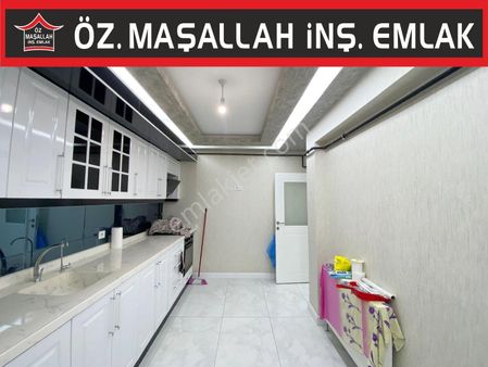 Öz Maşallah'tan İskanlı Kombi Petek Li 3+1 Full Yapılı Daire.!