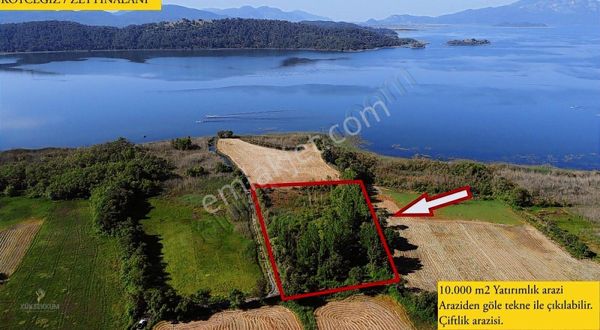 Yüksekkum'dan Köyceğiz'de Göle Nazır 10.000 M2 Çiftlik Arazisi