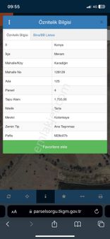 Karadiğin De Kadastrol Yola Cephe Yanında Yapılaşma Olan Müstakil Tarla