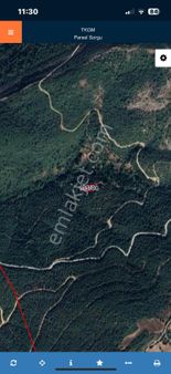 Balıklesir- Kepsut- Kayacıklar Da Devlet Ormanı İçinde 1005 M² Tarla