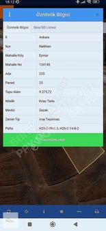 Ankara Nallıhan Eymir Köyü Satılık 9.376 M2 Yatırımlık Tarla