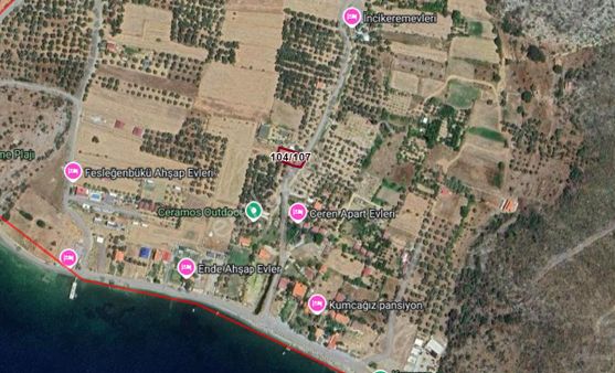 Elvan Özçelik'den Çökertme Koyuna 200 Mt Mesafede Satılık Tarla