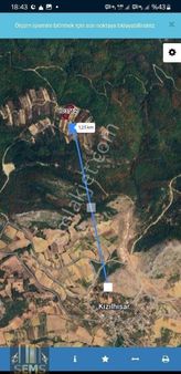 Kızılhisar Dağ Bağları Mevkiinde İznik Gölü Manzaralı Satılık Bahçe