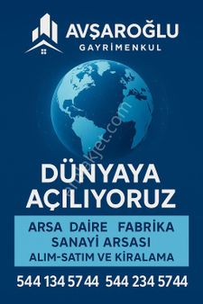 Avşaroğlu Gayrimenkul'den Satılık Tarla