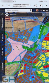 Bilkent Projede 1 Emsal Yüksek Kat İmarlı Tek Tapu Fırsat Arsa