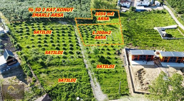 Akçakoca Nazımbeyde 1.200m2 Ev Yapımına Uygun Arsa