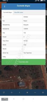 Kirişçilerde İmarli Konut Arsası Takasa Uygun