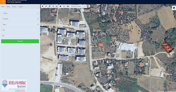 Çınarcık Koruköy De 3 Kat İmarlı 1.000m2 Satılık Arsa