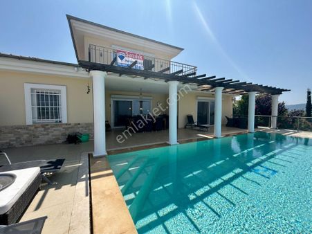 Sonsuzluk Havuzu,deniz Manzarası,müstakil,geniş Bahçeli,eşyalı Lüks Villa