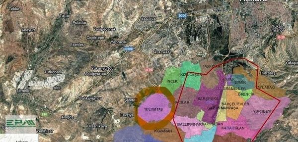 Ankara Gölbaşı Tulumtaş'da Satılık Arsa