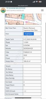 Revizyon Dıamond'dan İlkadımda Yatırımlık Fırsat Arsa