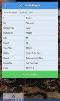 Acıpayam Merkezde Satılık Müstakil Ev [288m2]