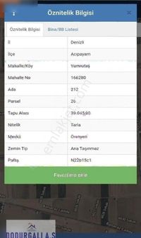 Satılık Arazi Harika Kupon Yer [40.000m2]