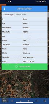 Samurlu Mahallesi Yol Üzerinde Satılık 5000 M2 Satılık Tarla